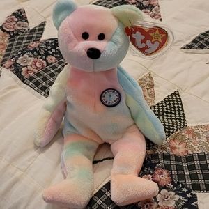 Beanie Baby beautiful condition Birthday Bear 1999